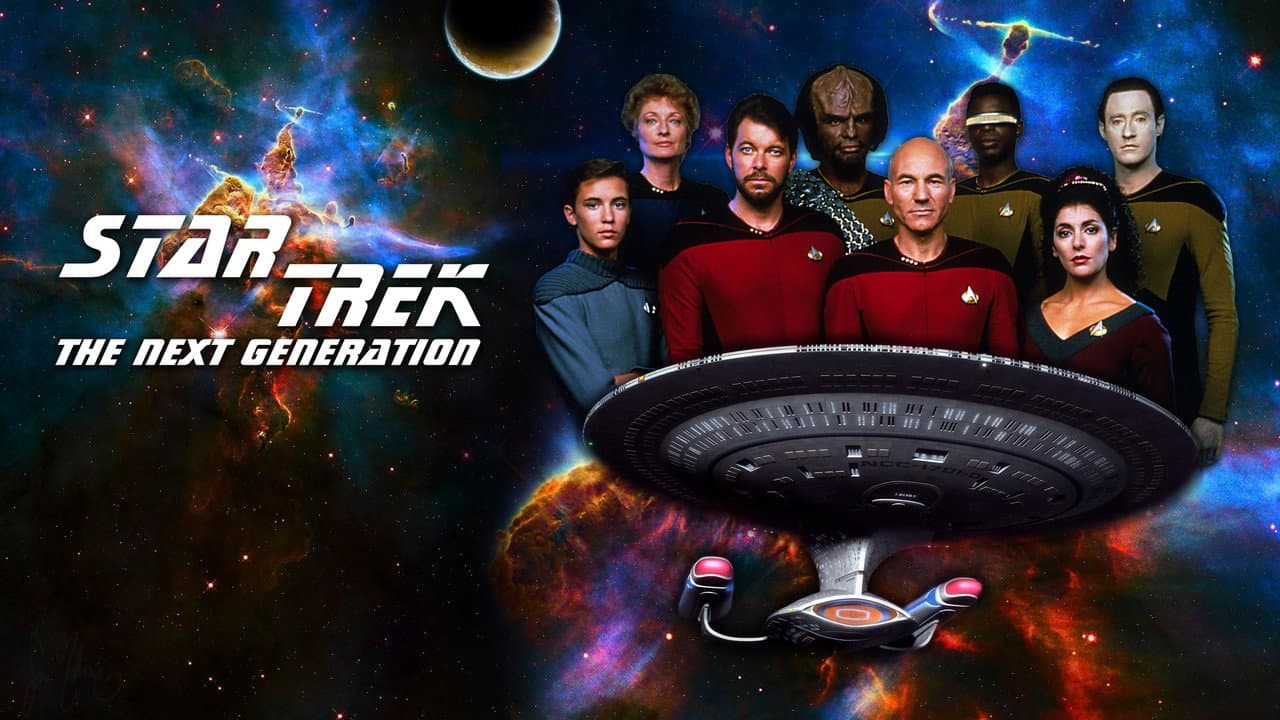 Star Trek: The Next Generation — backdrops with title 4