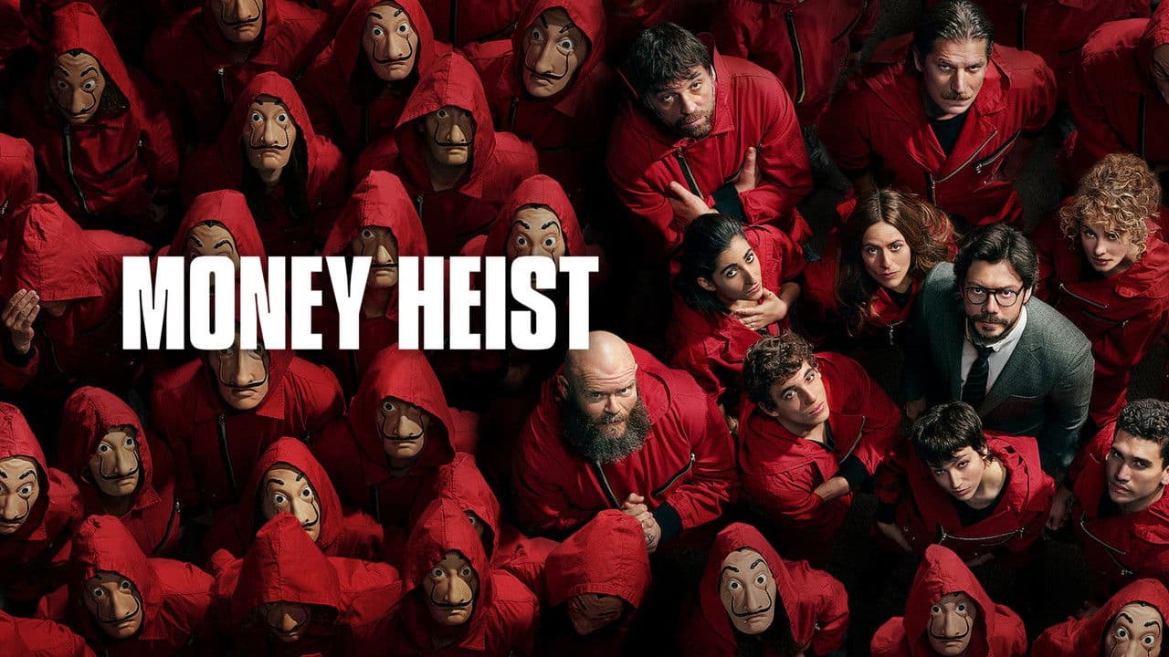 Money Heist — backdrops with title 3