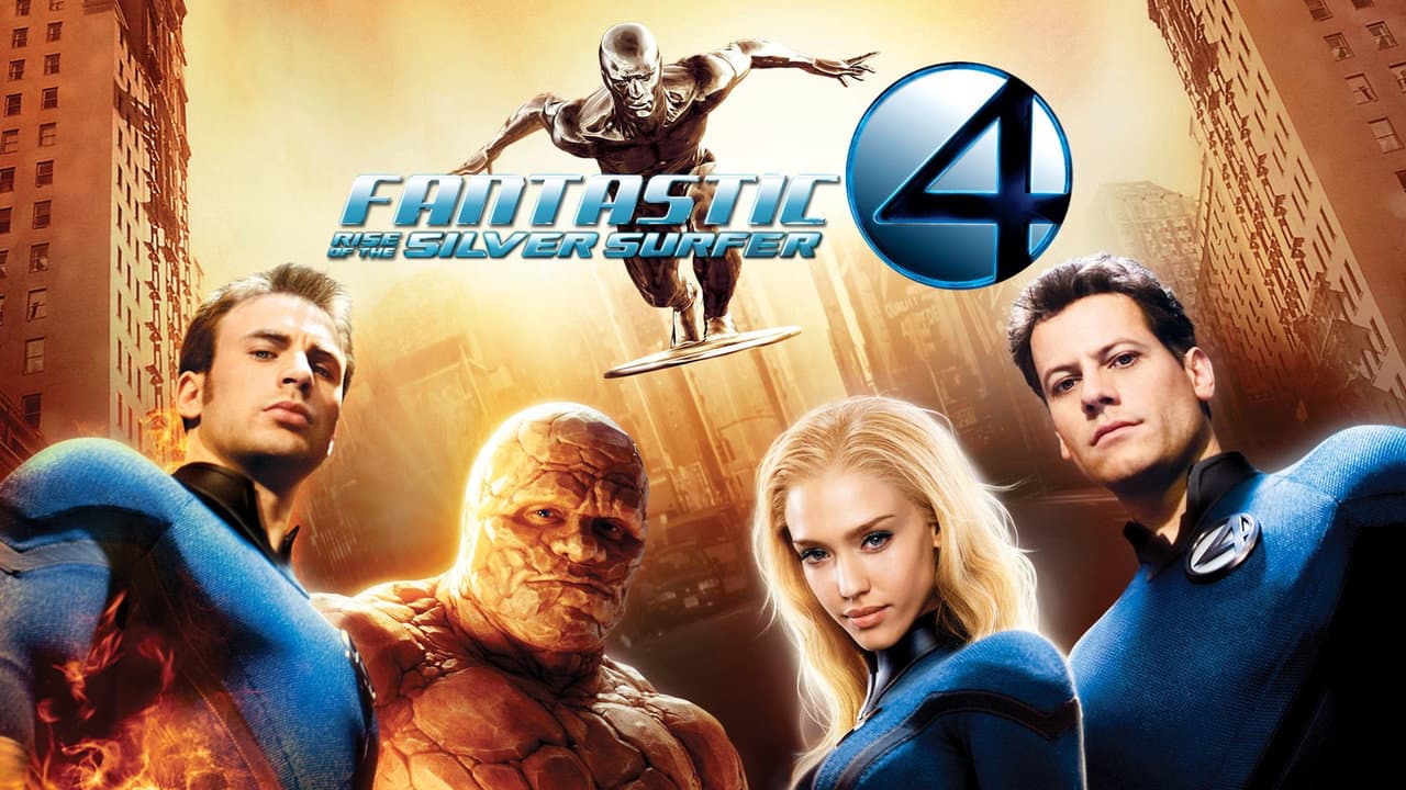 Fantastic Four: Rise of the Silver Surfer — backdrops with title 6
