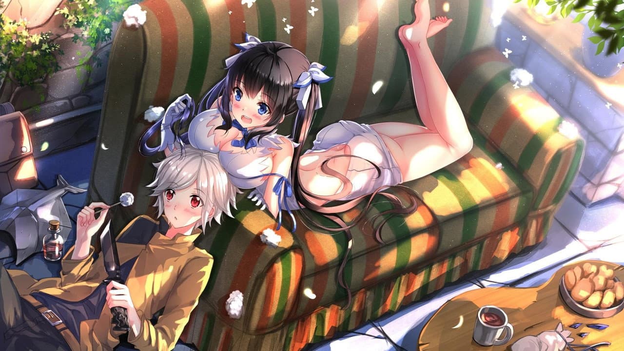 Is It Wrong to Try to Pick Up Girls in a Dungeon? — backdrops 2