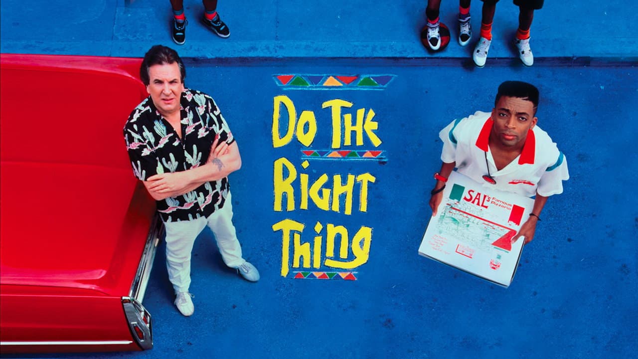 Do the Right Thing — backdrops with title 2