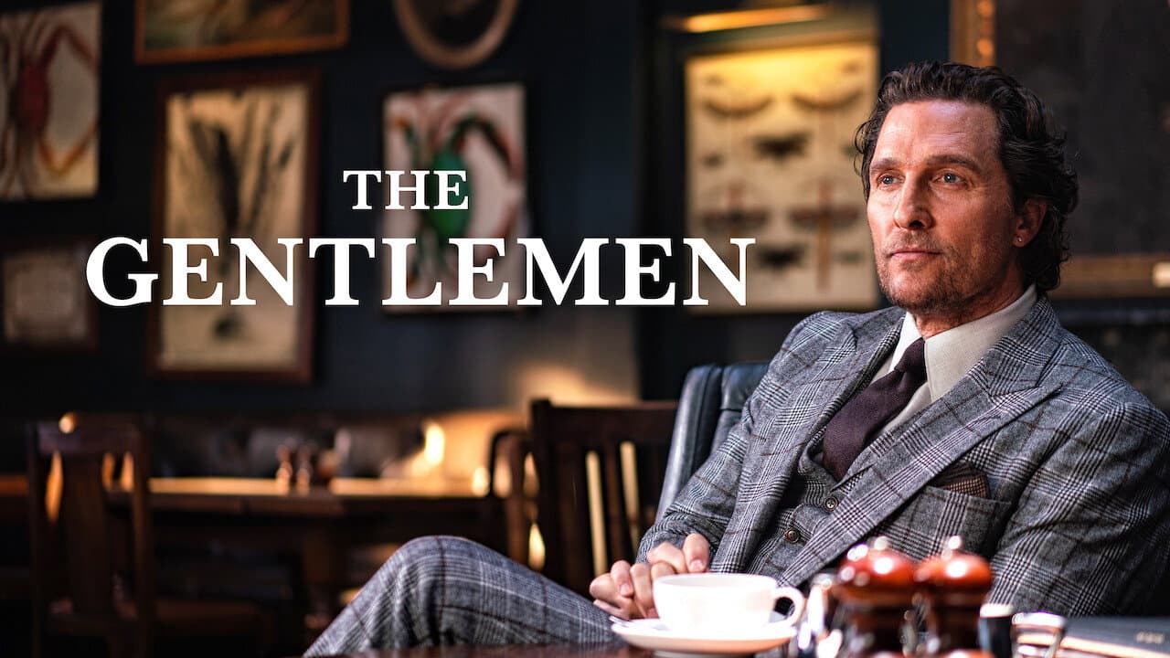 The Gentlemen — backdrops with title 4