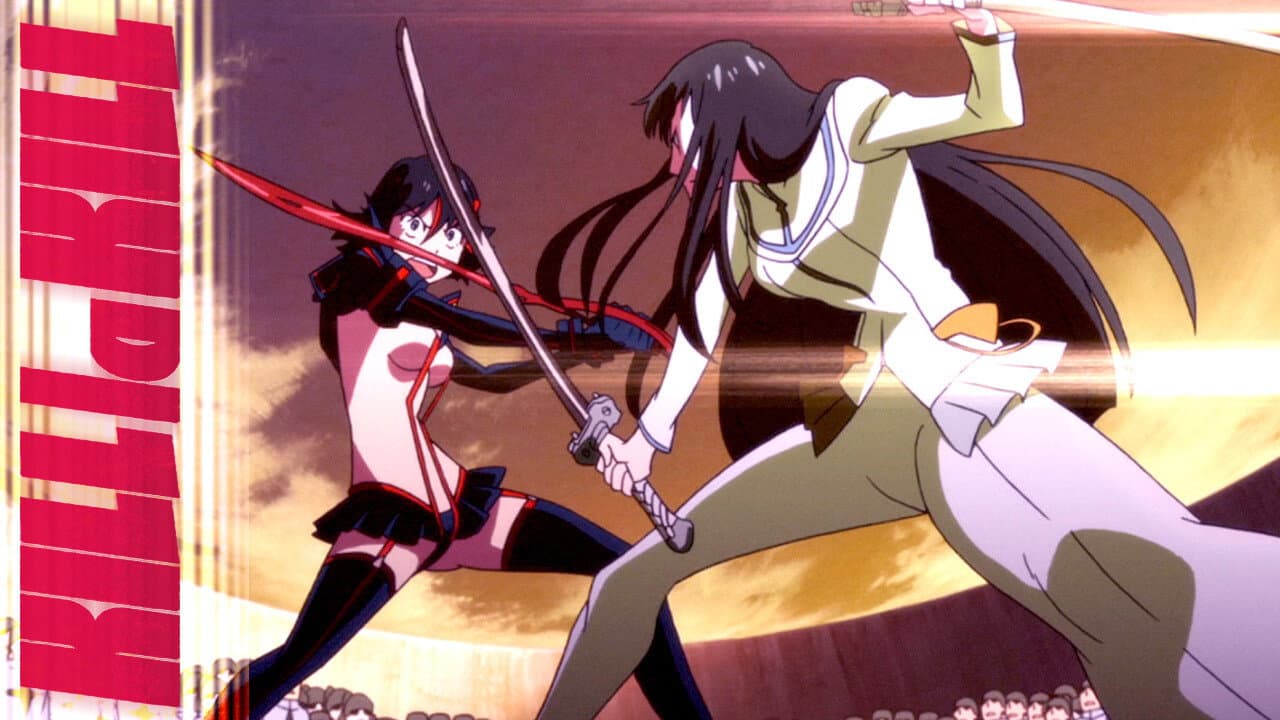 Kill la Kill — backdrops with title 7
