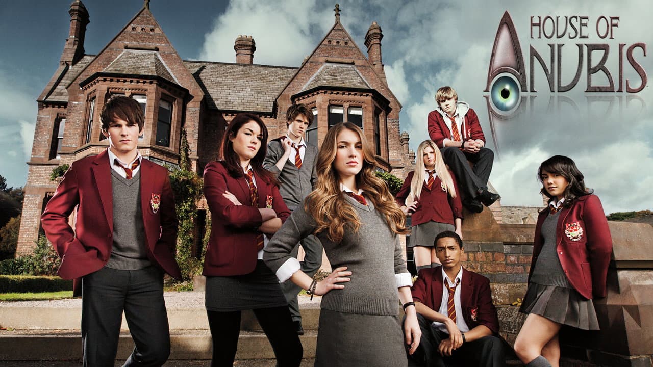 House of Anubis — backdrops with title 1