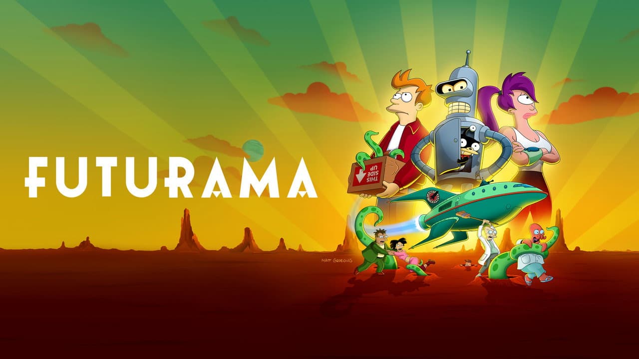 Futurama — backdrops with title 2