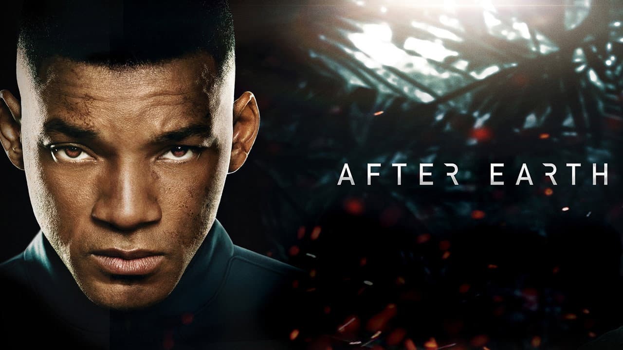 After Earth — backdrops with title 2