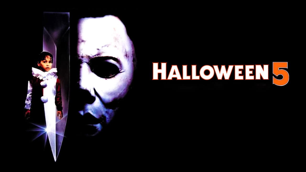 Halloween 5: The Revenge of Michael Myers — backdrops with title 4