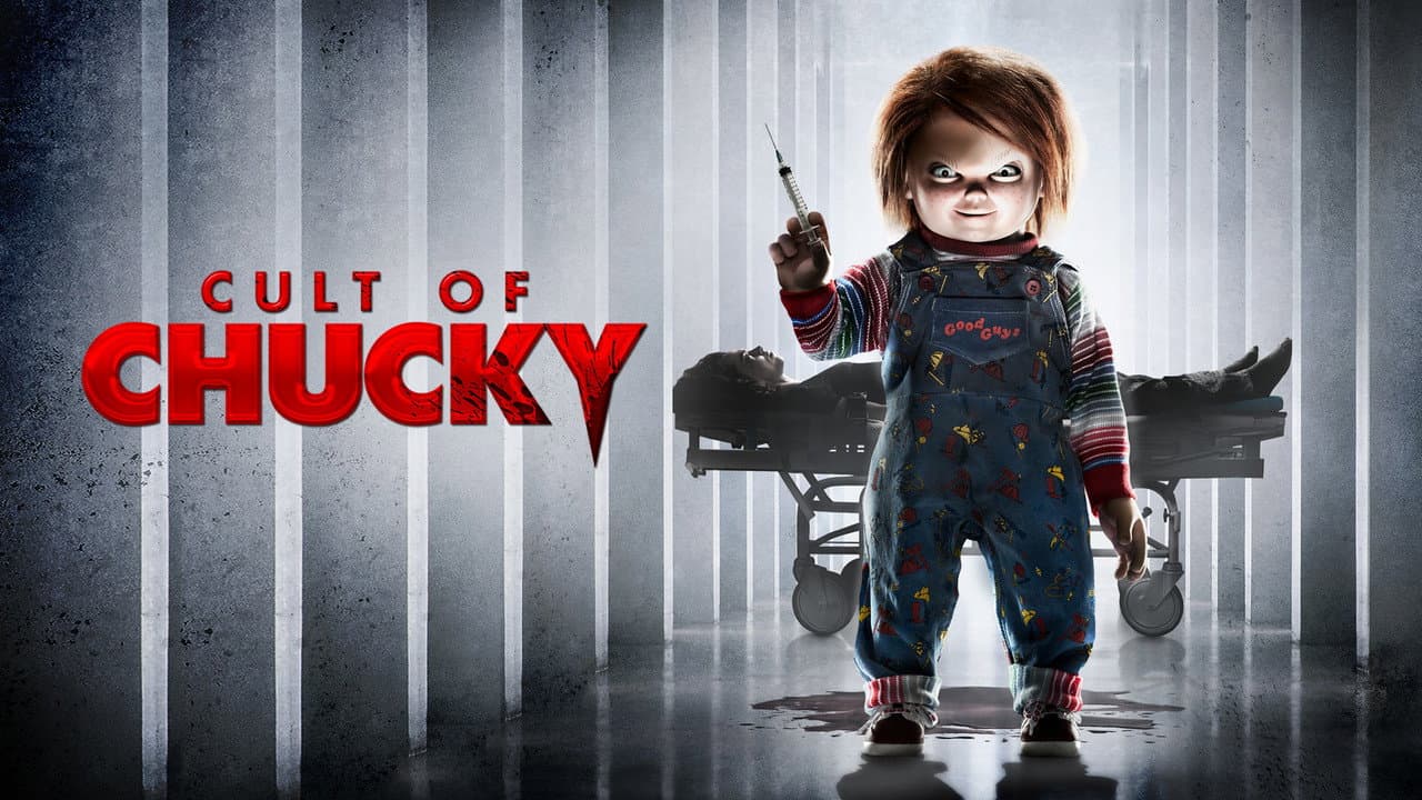 Cult of Chucky — backdrops with title 5