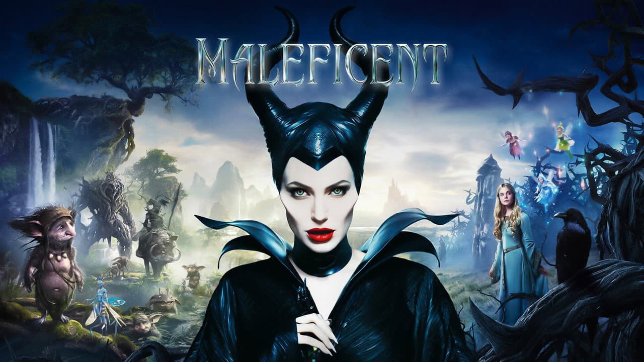 Maleficent — backdrops with title 1