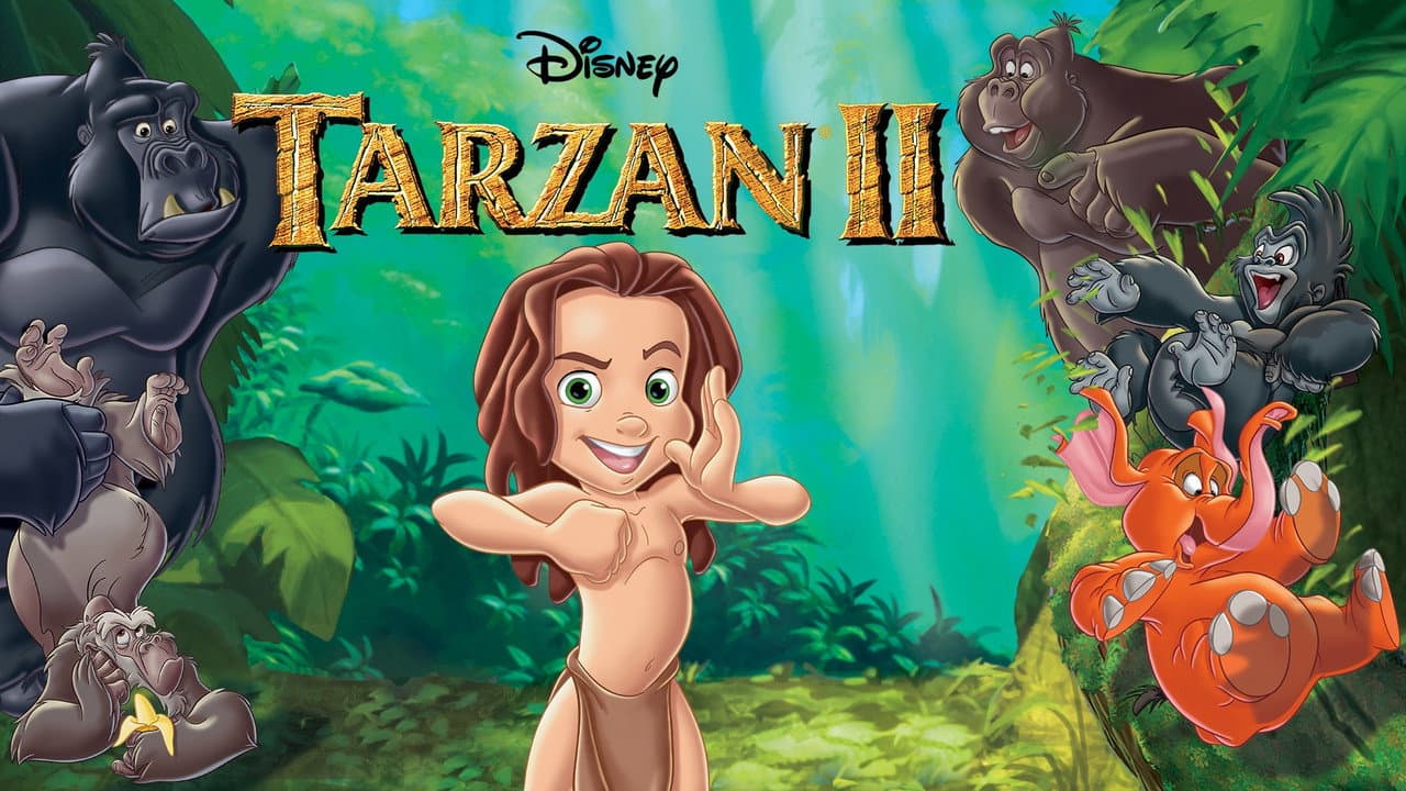 Tarzan II — backdrops with title 3