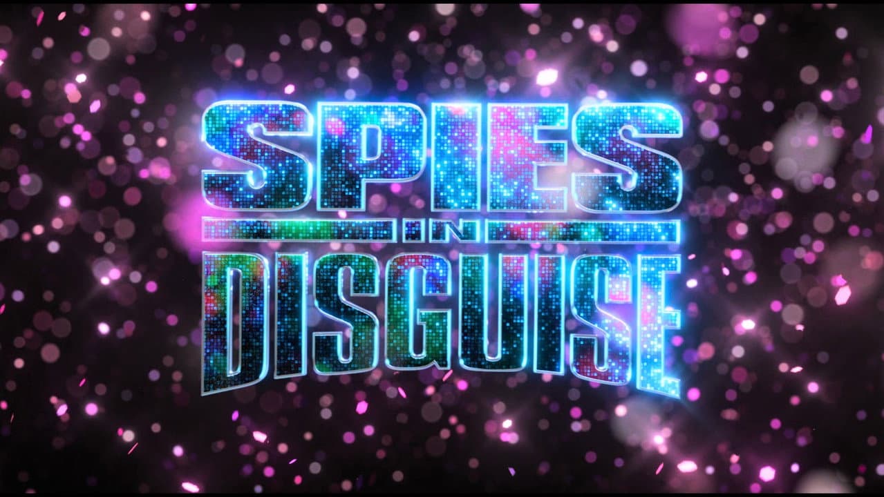 Spies in Disguise — backdrops with title 2