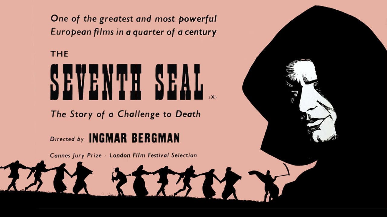 The Seventh Seal — backdrops with title 3
