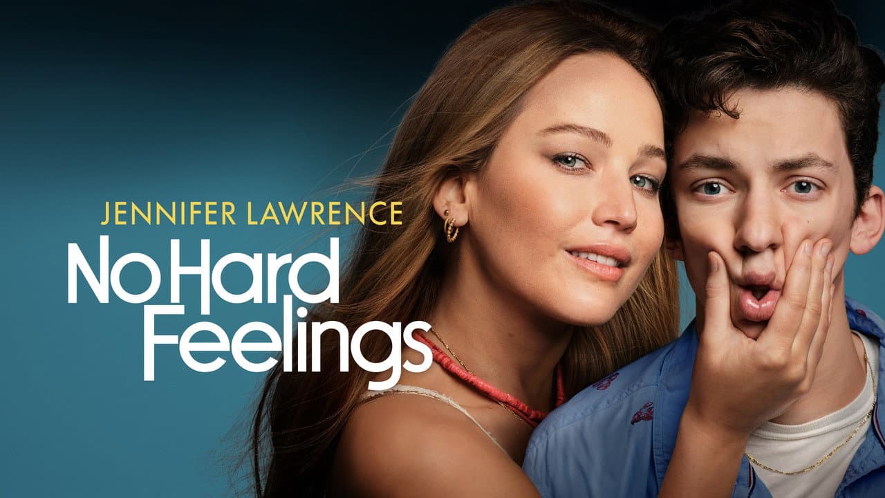No Hard Feelings — backdrops with title 3