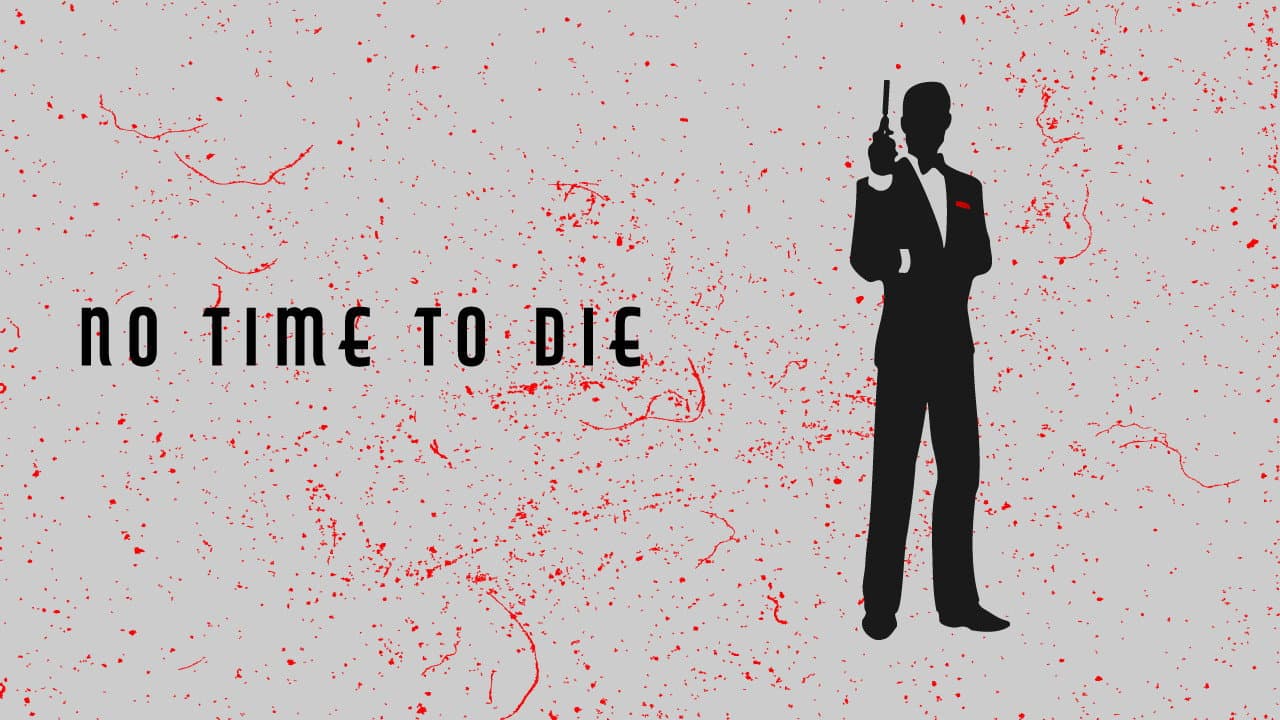 No Time to Die — backdrops with title 4