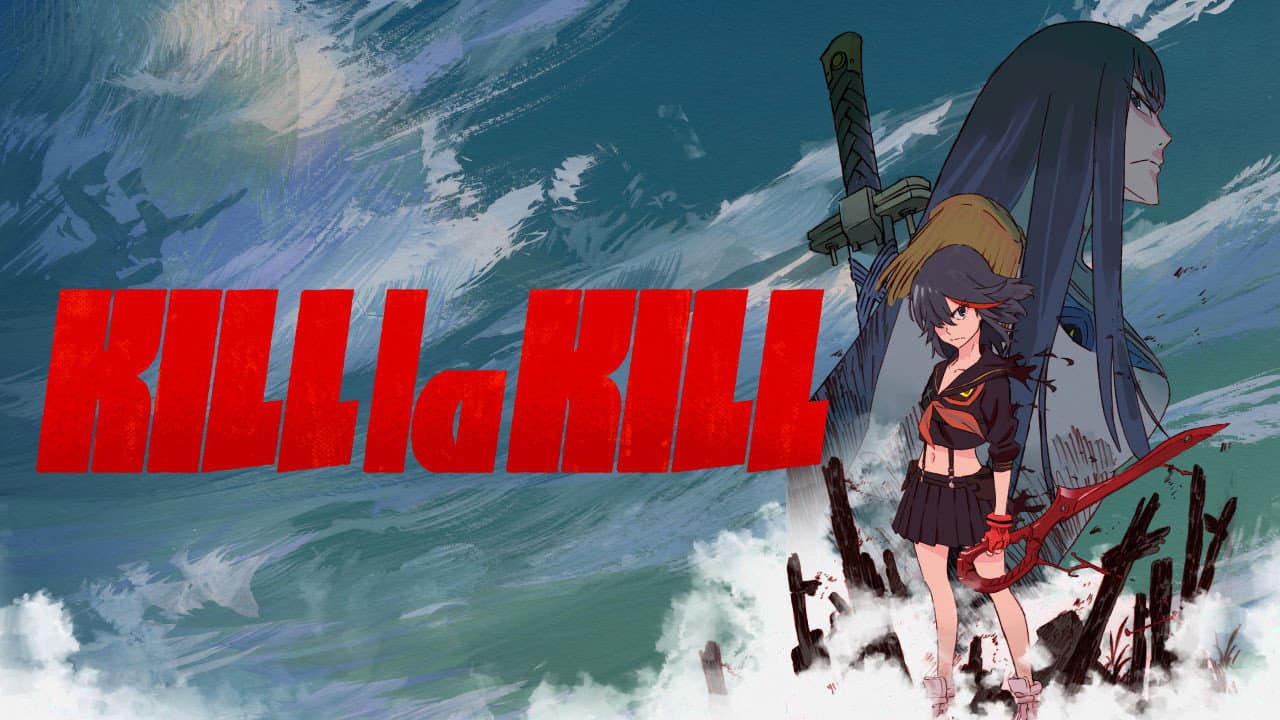 Kill la Kill — backdrops with title 2