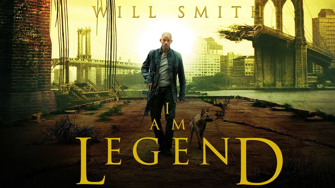 I Am Legend — backdrops with title 3