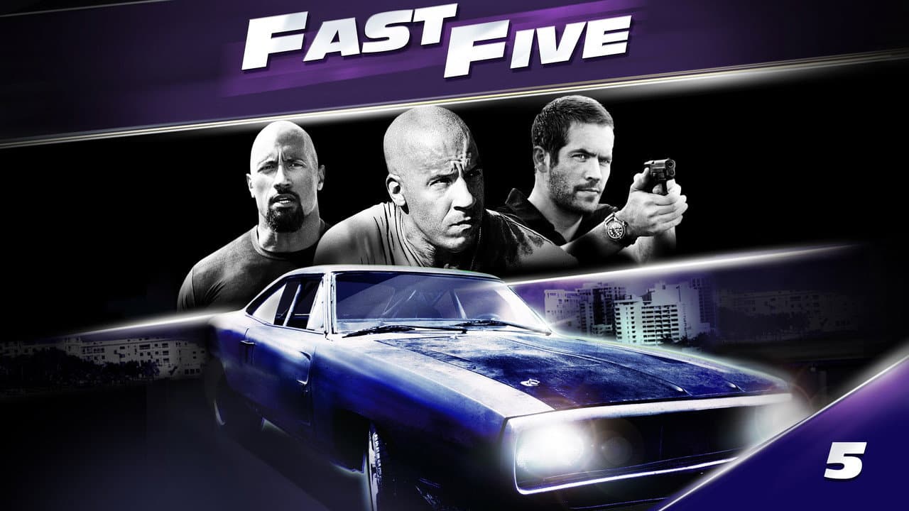 Fast Five — backdrops with title 2
