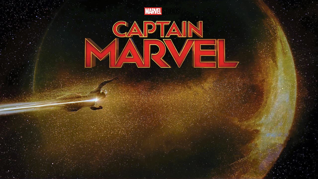 Captain Marvel — backdrops with title 5