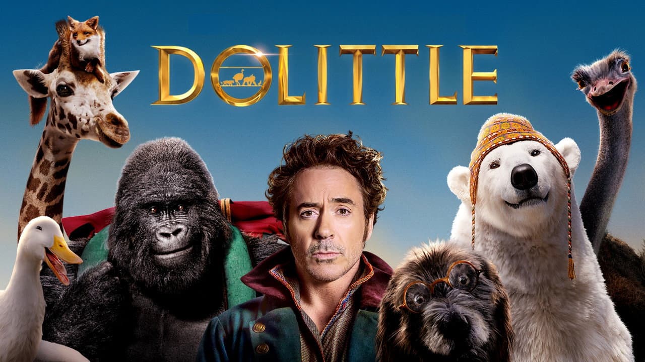 Dolittle — backdrops with title 4