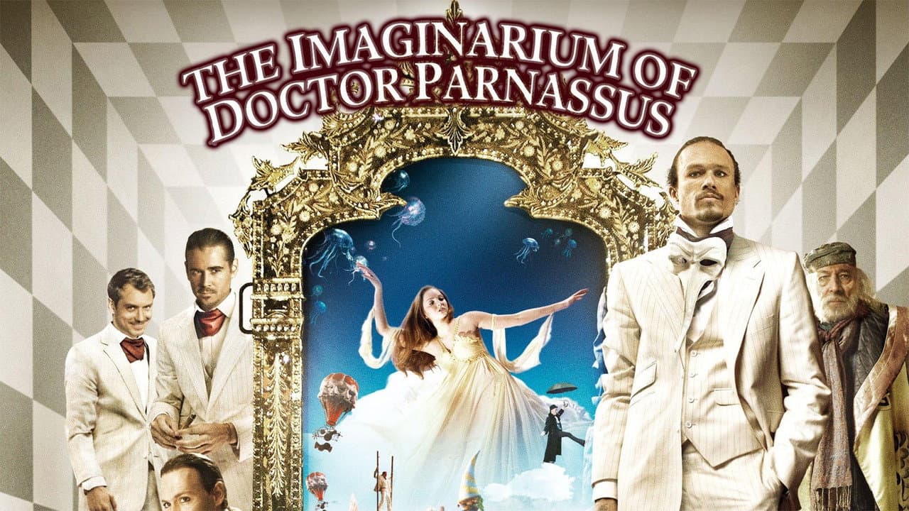 The Imaginarium of Doctor Parnassus — backdrops with title 1