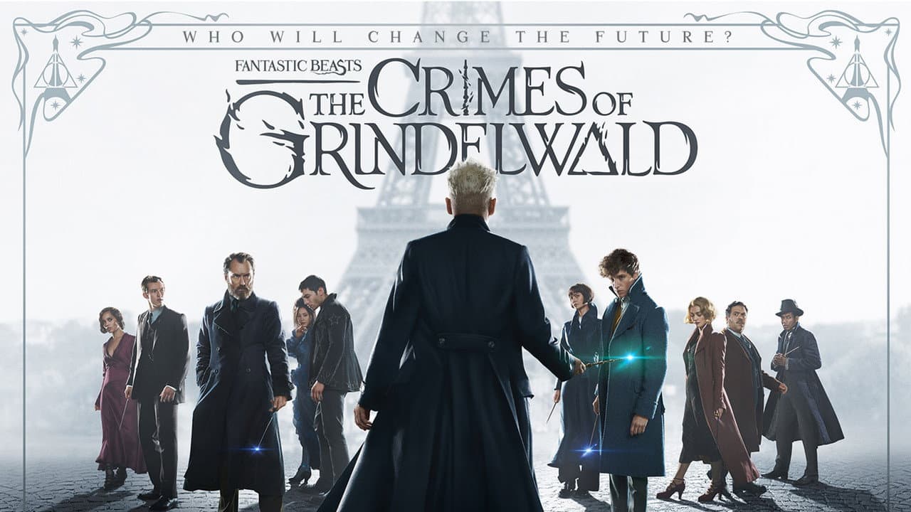 Fantastic Beasts: The Crimes of Grindelwald — backdrops with title 3