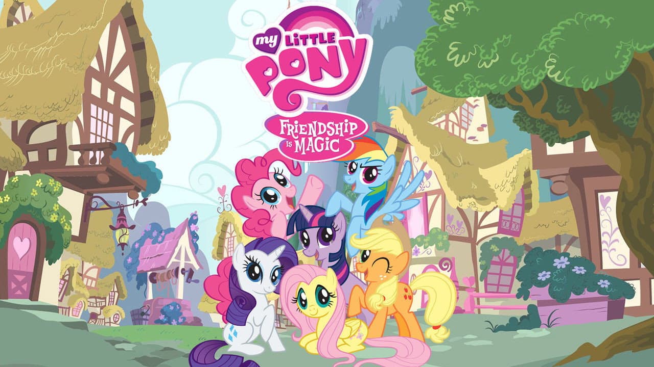 My Little Pony: Friendship Is Magic — backdrops with title 2