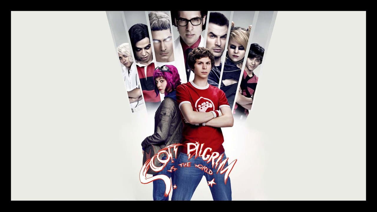 Scott Pilgrim vs. the World — backdrops with title 5
