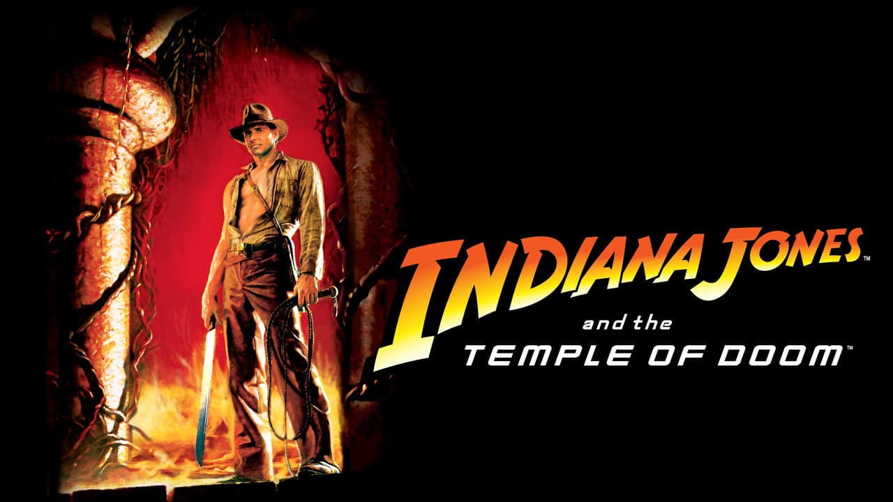 Indiana Jones and the Temple of Doom — backdrops with title 8