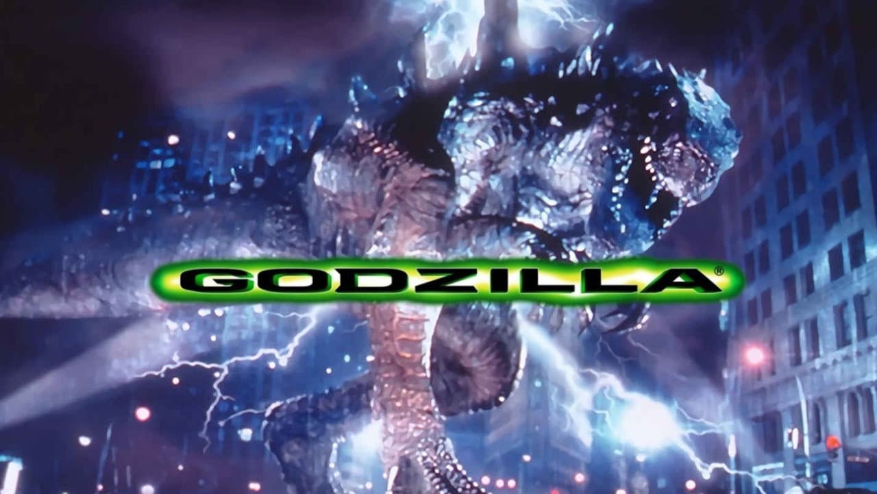 Godzilla — backdrops with title 3