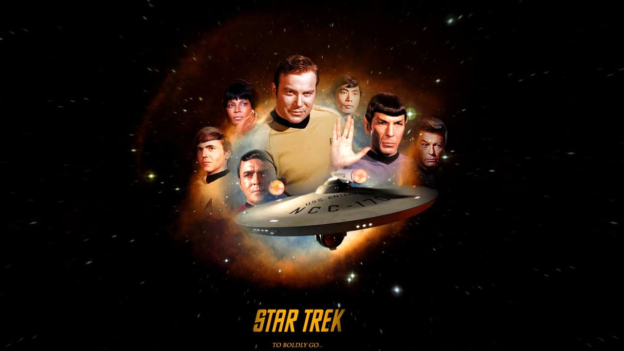 Star Trek — backdrops with title 4