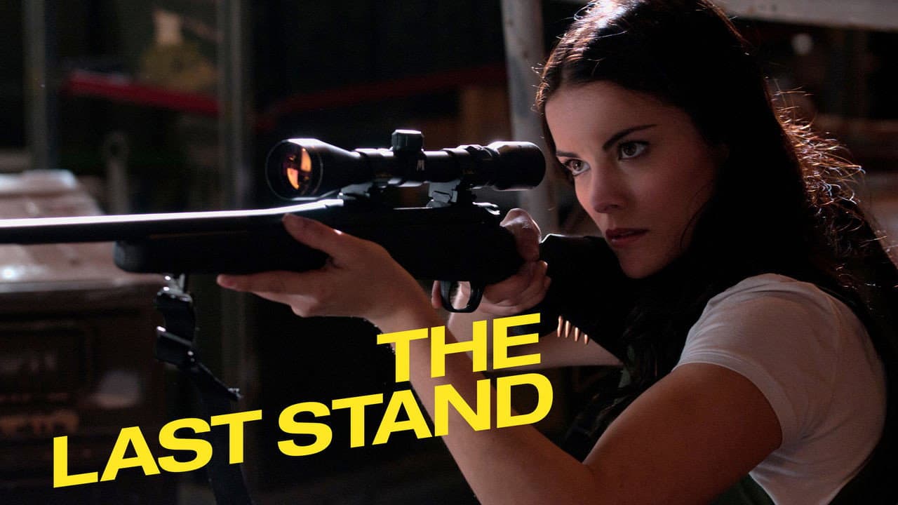 The Last Stand — backdrops with title 5