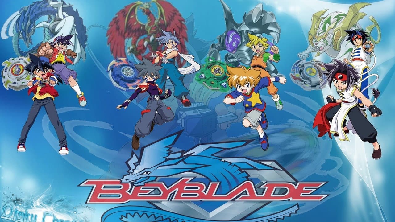Beyblade — backdrops with title 4