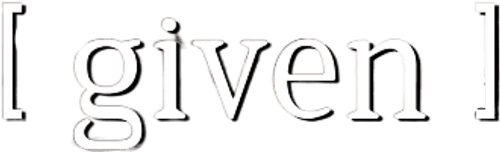 given — logos 2