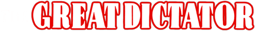 The Great Dictator — logos 2