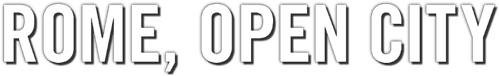 Rome, Open City — logos 2