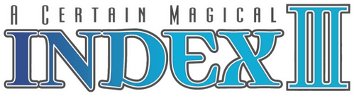A Certain Magical Index — logos 3