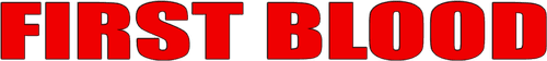 First Blood — logos 7