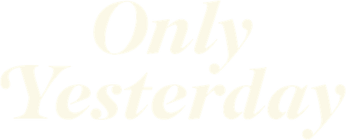Only Yesterday — logos 2