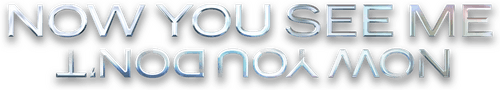 Now You See Me: Now You Don't — logos 4