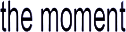 The Moment — logos 2