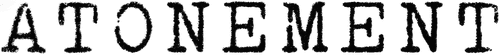 Atonement — logos 2