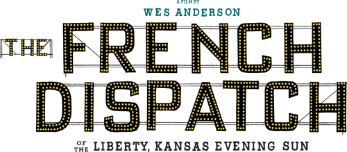 The French Dispatch of the Liberty, Kansas Evening Sun — logos 3