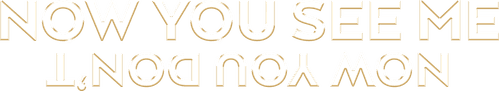 Now You See Me: Now You Don't — logos 2
