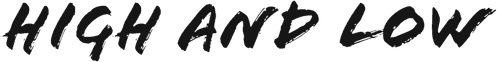 High and Low — logos 6