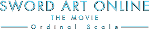 Sword Art Online the Movie: Ordinal Scale — logos 2