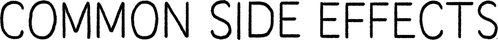 Common Side Effects — logos 3