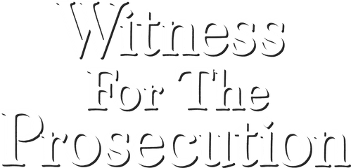 Witness for the Prosecution — logos 2