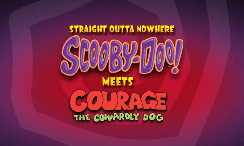 Straight Outta Nowhere: Scooby-Doo! Meets Courage the Cowardly Dog — logos 4
