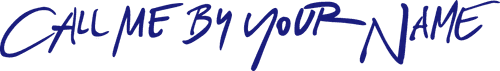 Call Me by Your Name — logos 5