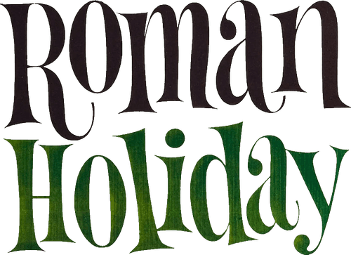 Roman Holiday — logos 6